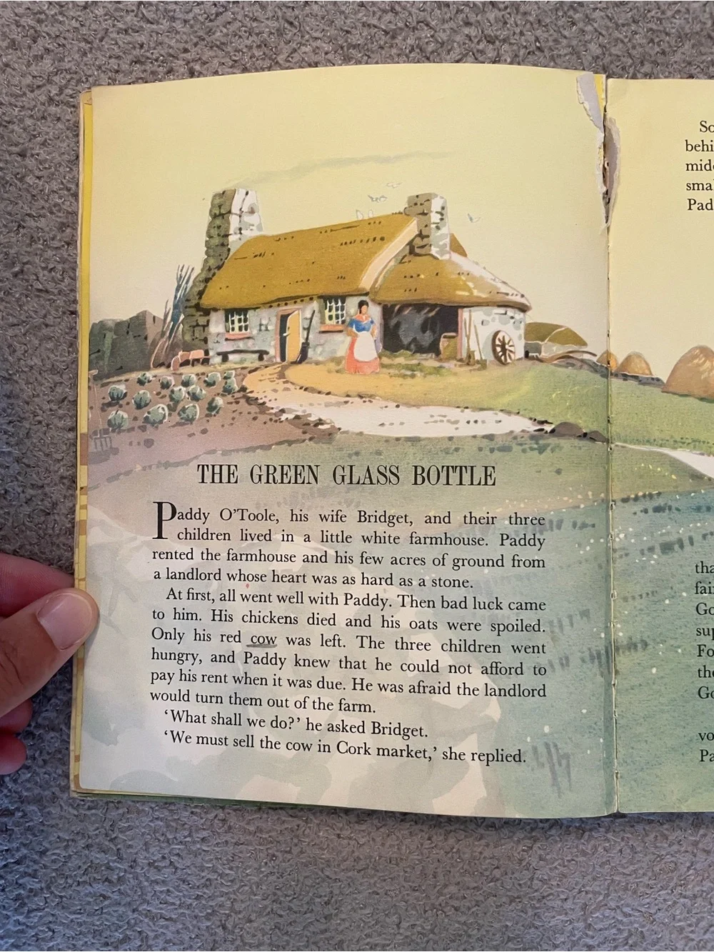 Vintage Fairy Tales of Ireland Book